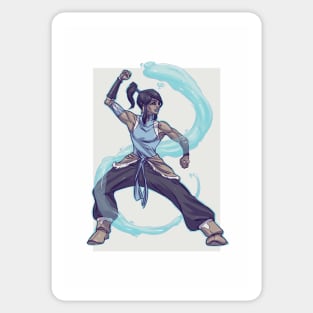 [dracotober 20] Korra Sticker